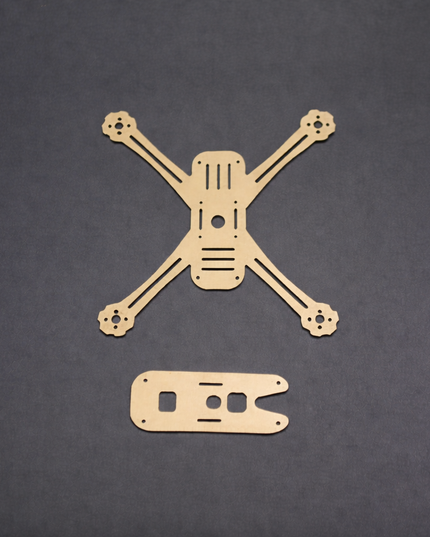 Desert Tan G10 UAV Frame – 1/4" Thick