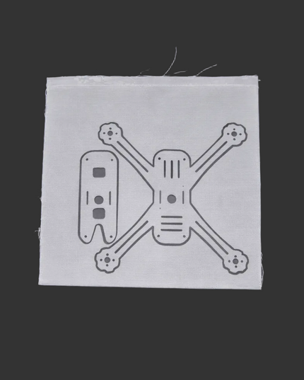 Cool Gray G10 UAV Frame – 1/4" Thick