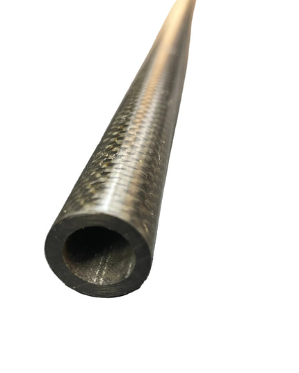 .615x.745 12" 3K Plain Weave Tube