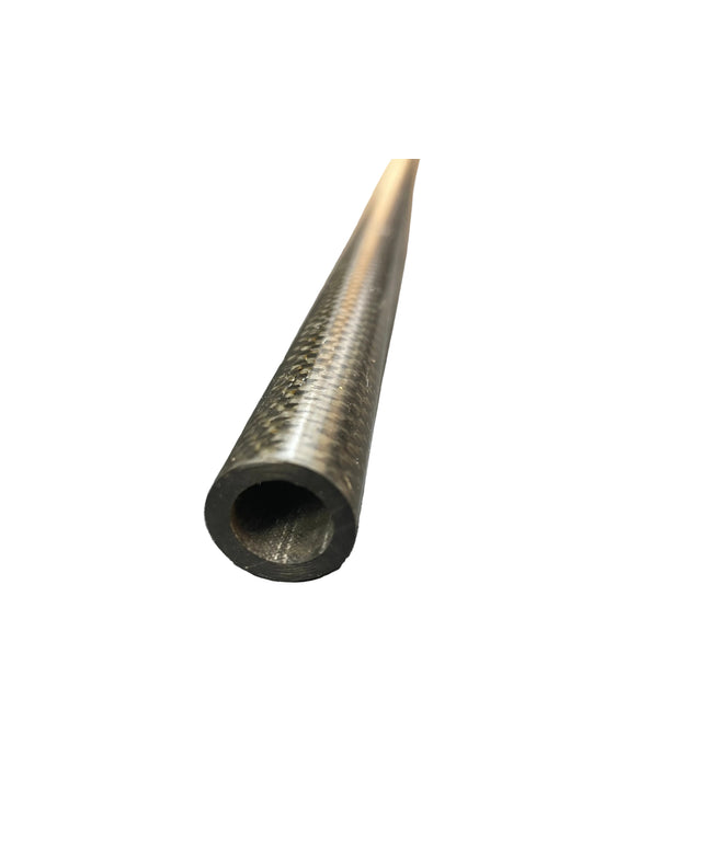 .615x.745 12" 3K Plain Weave Tube