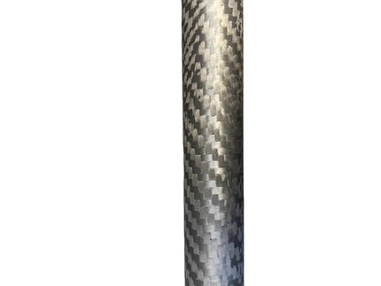 .370x.650 48" 3K Twill Weave Tube
